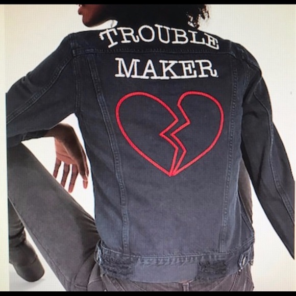 not my first rodeo denim jacket lucky brand